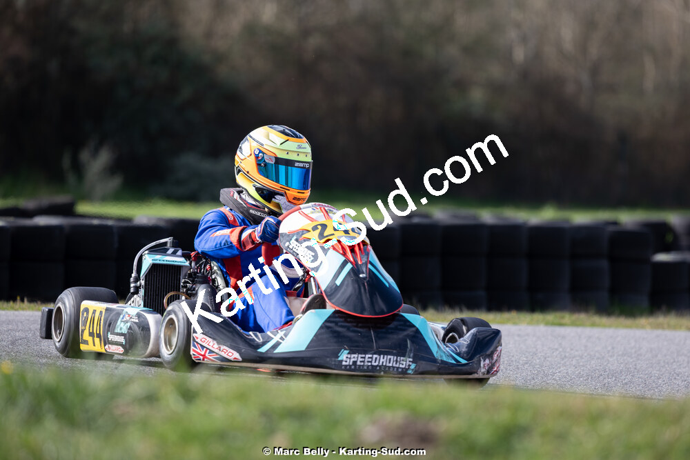 08/03/2026 : 1ère manche de l’Atlantic Trophée à Lescar (photos Marc Belly) 2026 — karting