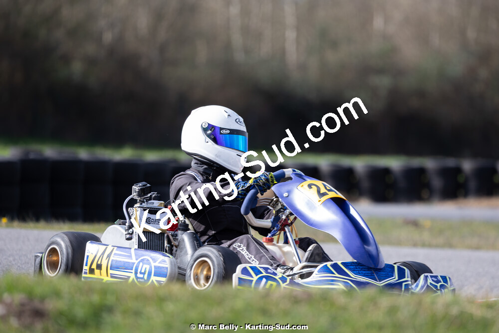 08/03/2026 : 1ère manche de l’Atlantic Trophée à Lescar (photos Marc Belly) 2026 — karting