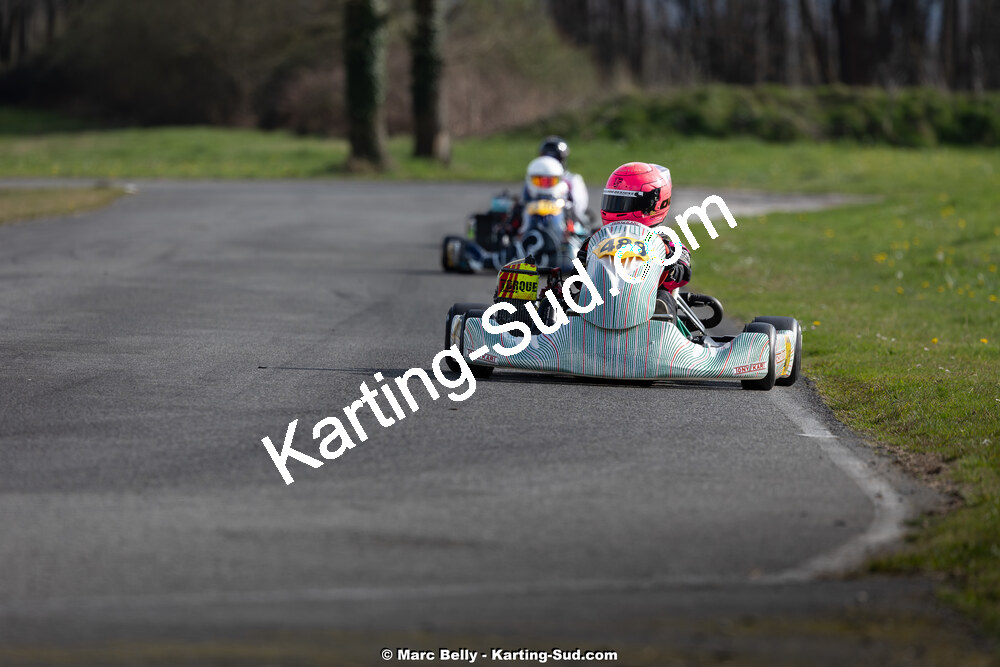 08/03/2026 : 1ère manche de l’Atlantic Trophée à Lescar (photos Marc Belly) 2026 — karting