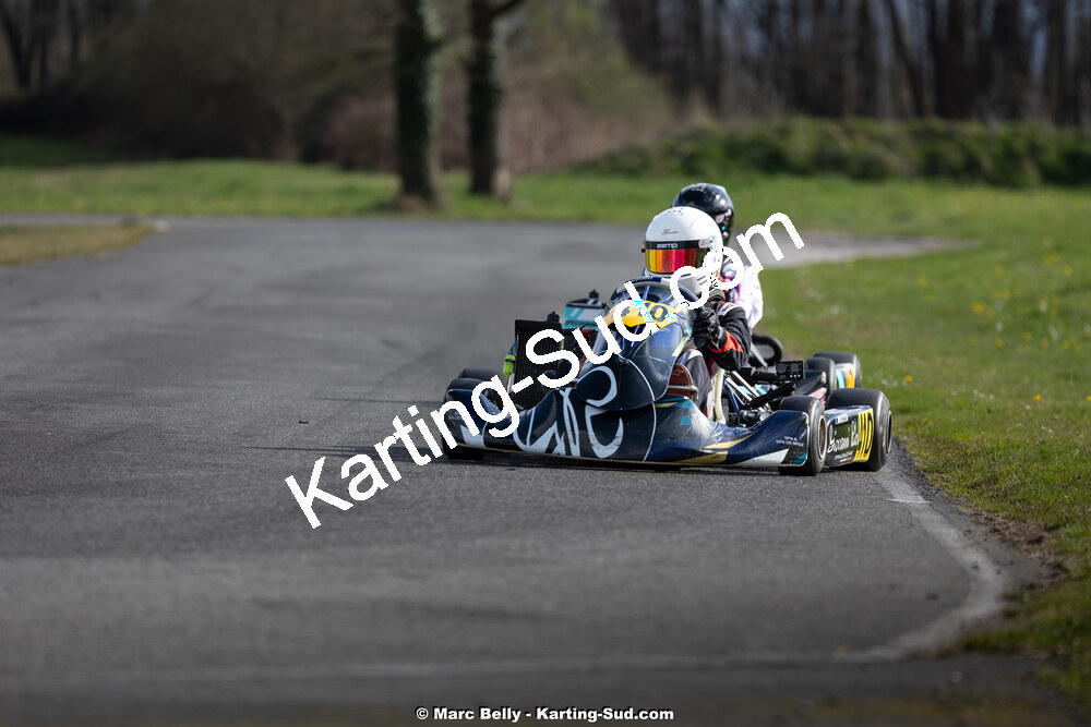 08/03/2026 : 1ère manche de l’Atlantic Trophée à Lescar (photos Marc Belly) 2026 — karting