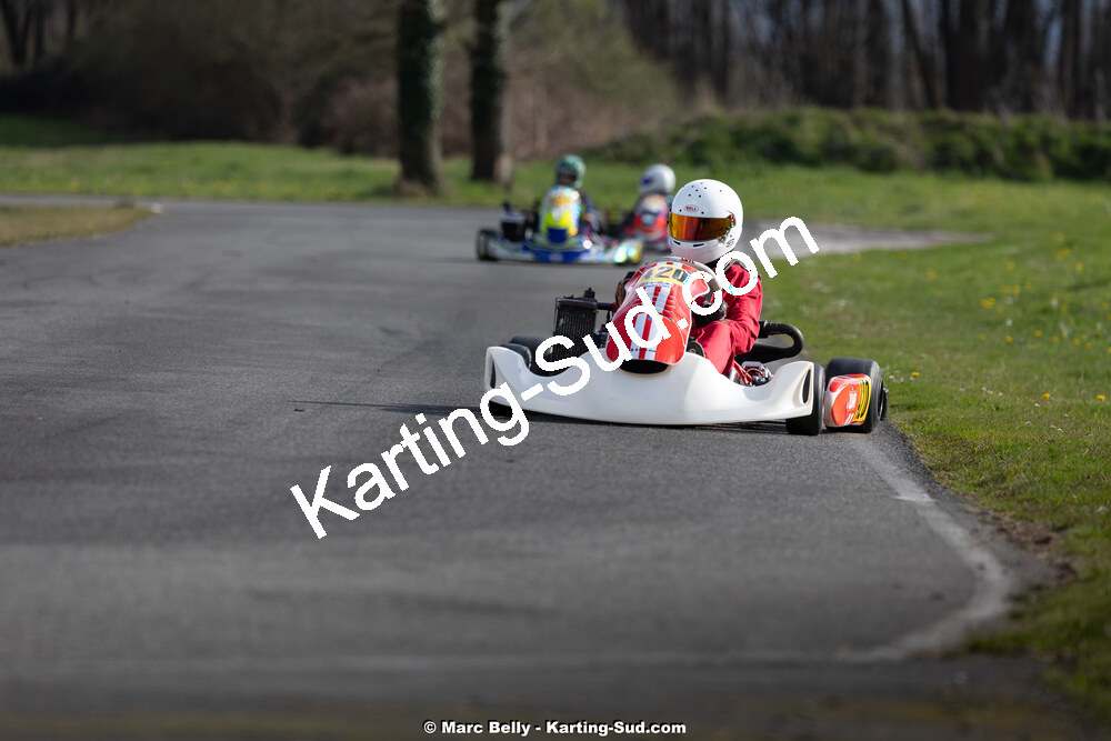08/03/2026 : 1ère manche de l’Atlantic Trophée à Lescar (photos Marc Belly) 2026 — karting