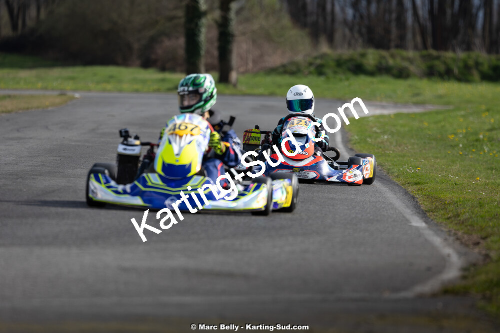08/03/2026 : 1ère manche de l’Atlantic Trophée à Lescar (photos Marc Belly) 2026 — karting