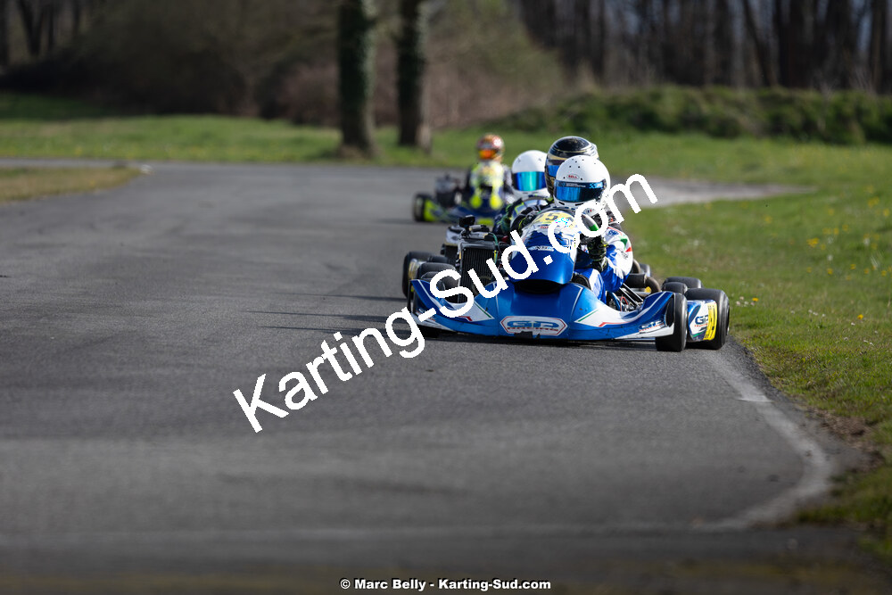 08/03/2026 : 1ère manche de l’Atlantic Trophée à Lescar (photos Marc Belly) 2026 — karting