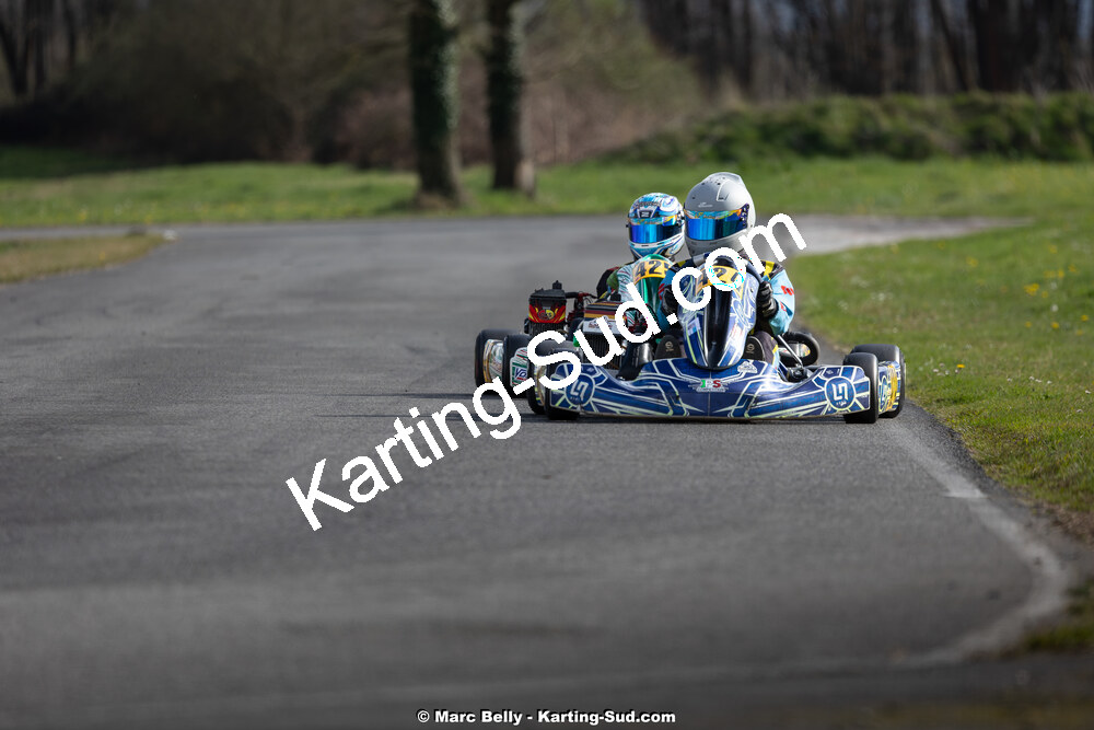 08/03/2026 : 1ère manche de l’Atlantic Trophée à Lescar (photos Marc Belly) 2026 — karting