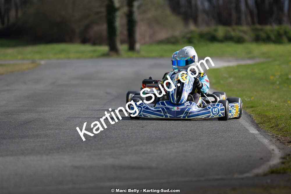 08/03/2026 : 1ère manche de l’Atlantic Trophée à Lescar (photos Marc Belly) 2026 — karting