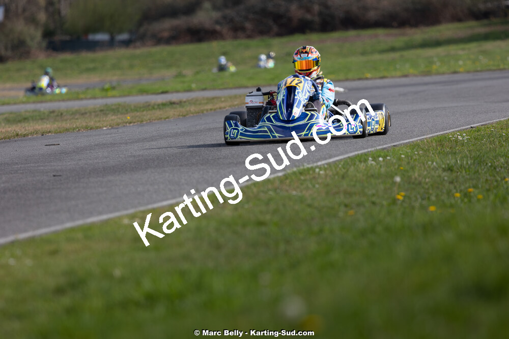 08/03/2026 : 1ère manche de l’Atlantic Trophée à Lescar (photos Marc Belly) 2026 — karting
