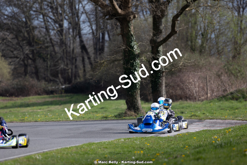 08/03/2026 : 1ère manche de l’Atlantic Trophée à Lescar (photos Marc Belly) 2026 — karting