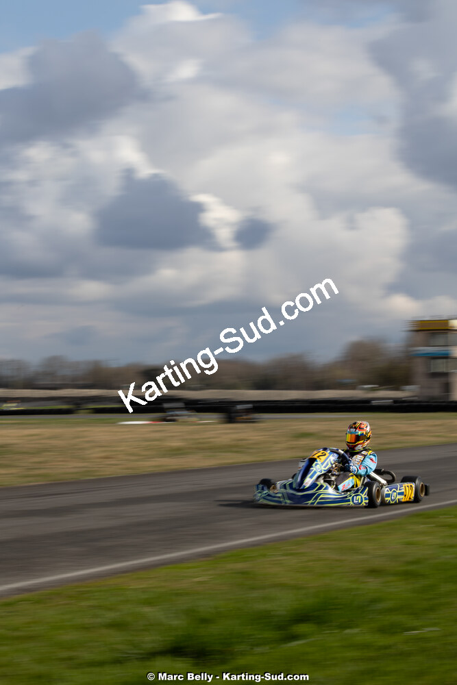 08/03/2026 : 1ère manche de l’Atlantic Trophée à Lescar (photos Marc Belly) 2026 — karting