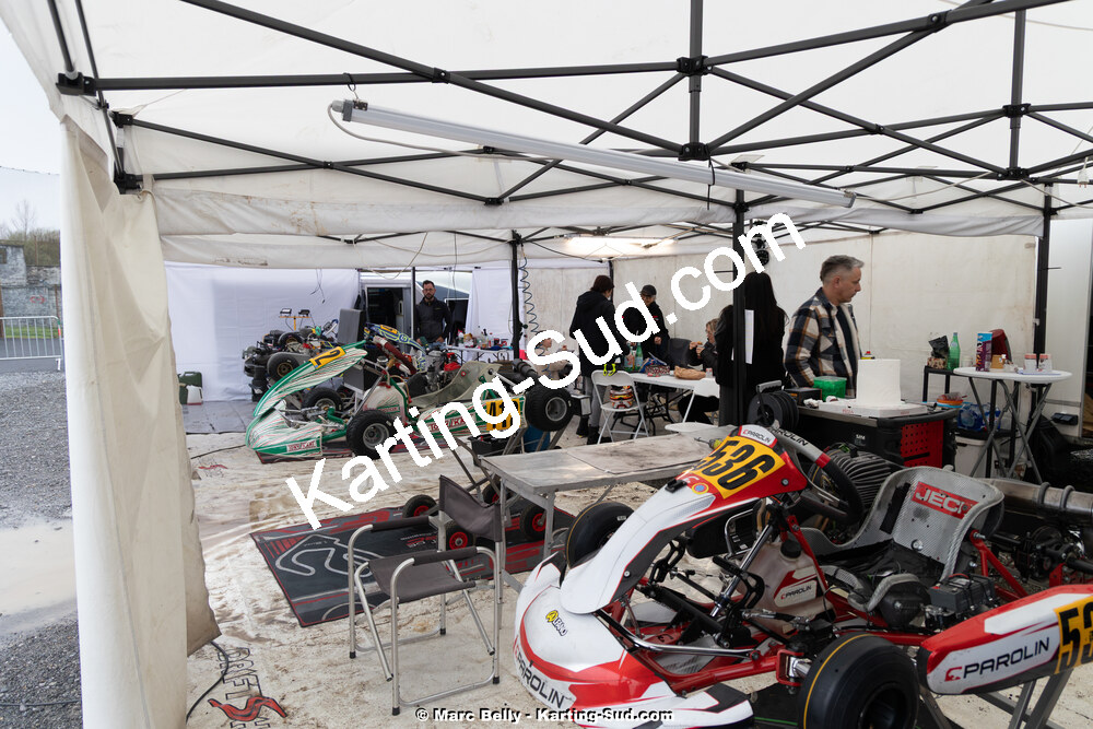 08/03/2026 : 1ère manche de l’Atlantic Trophée à Lescar (photos Marc Belly) 2026 — karting