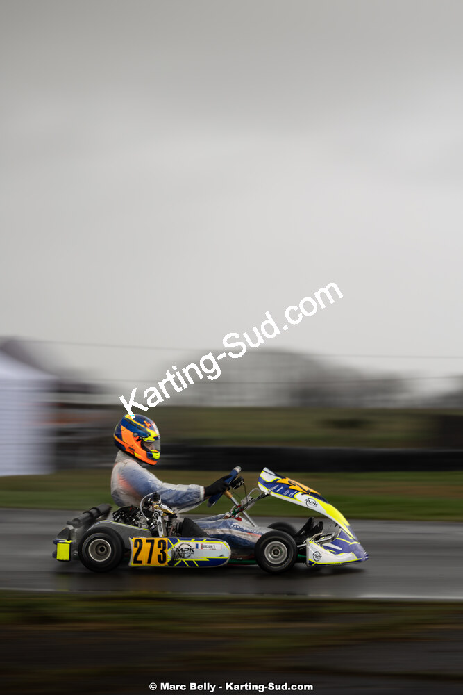 08/03/2026 : 1ère manche de l’Atlantic Trophée à Lescar (photos Marc Belly) 2026 — karting