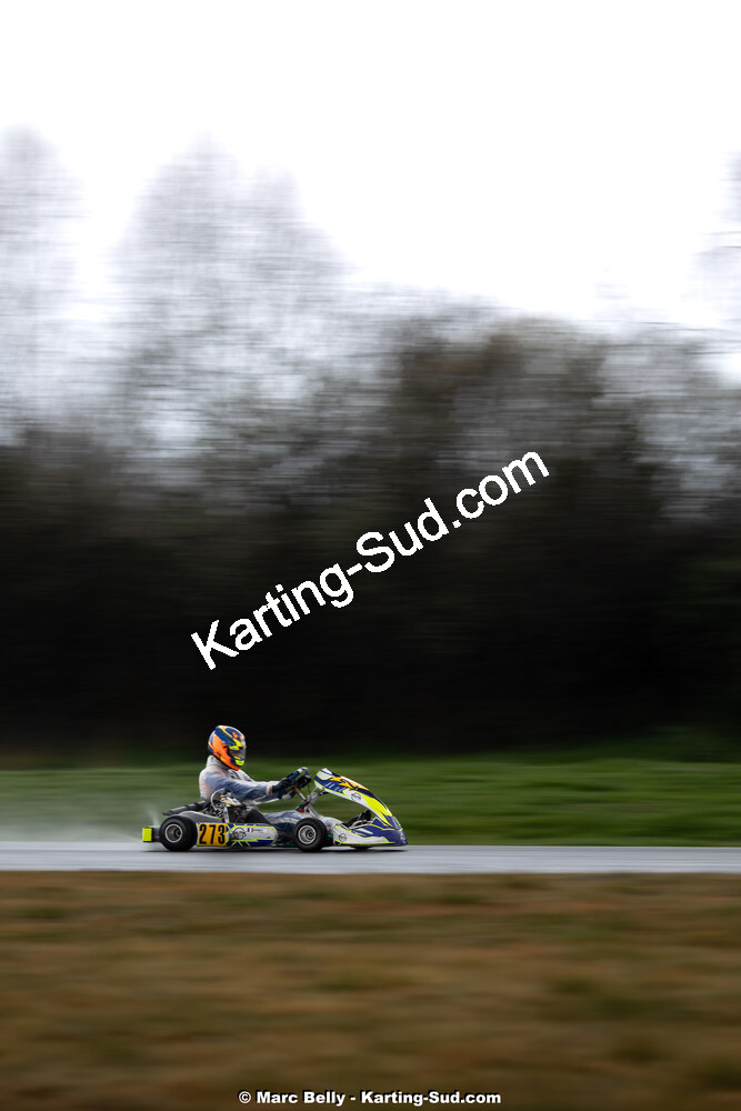 08/03/2026 : 1ère manche de l’Atlantic Trophée à Lescar (photos Marc Belly) 2026 — karting