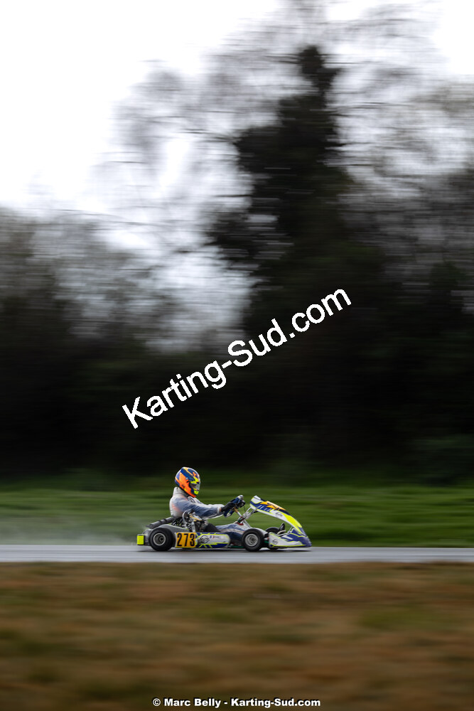 08/03/2026 : 1ère manche de l’Atlantic Trophée à Lescar (photos Marc Belly) 2026 — karting