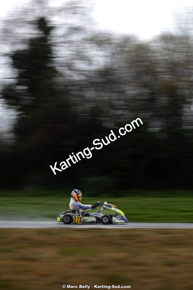 08/03/2026 : 1ère manche de l’Atlantic Trophée à Lescar (photos Marc Belly) 2026 — karting
