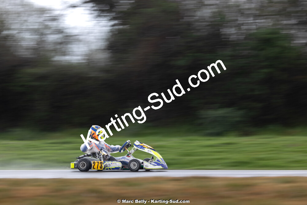 08/03/2026 : 1ère manche de l’Atlantic Trophée à Lescar (photos Marc Belly) 2026 — karting