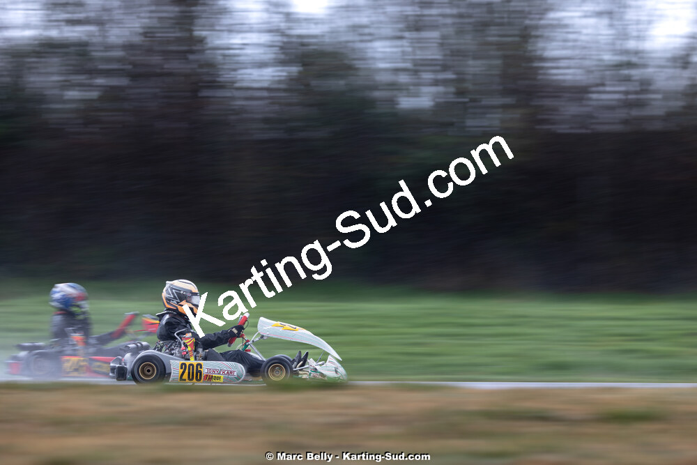 08/03/2026 : 1ère manche de l’Atlantic Trophée à Lescar (photos Marc Belly) 2026 — karting
