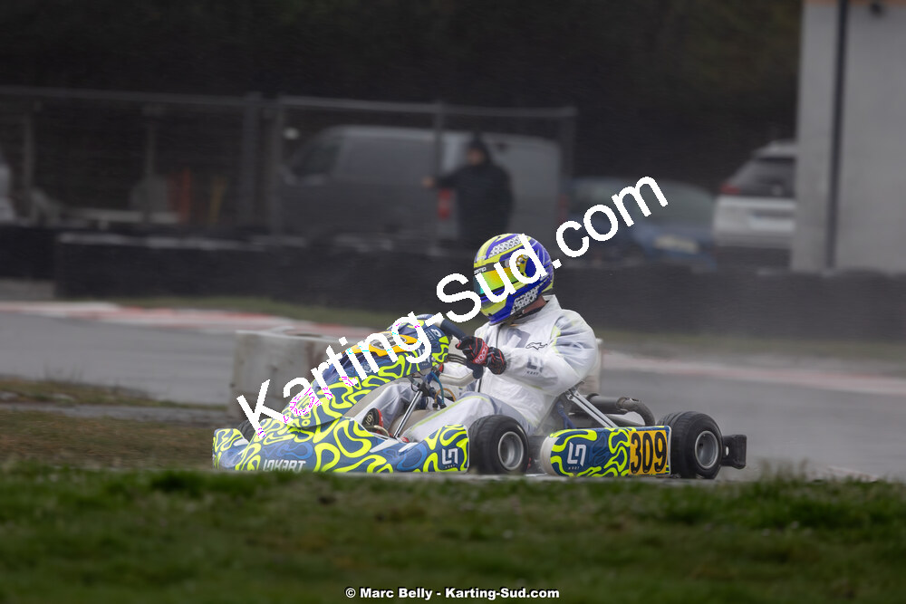 08/03/2026 : 1ère manche de l’Atlantic Trophée à Lescar (photos Marc Belly) 2026 — karting