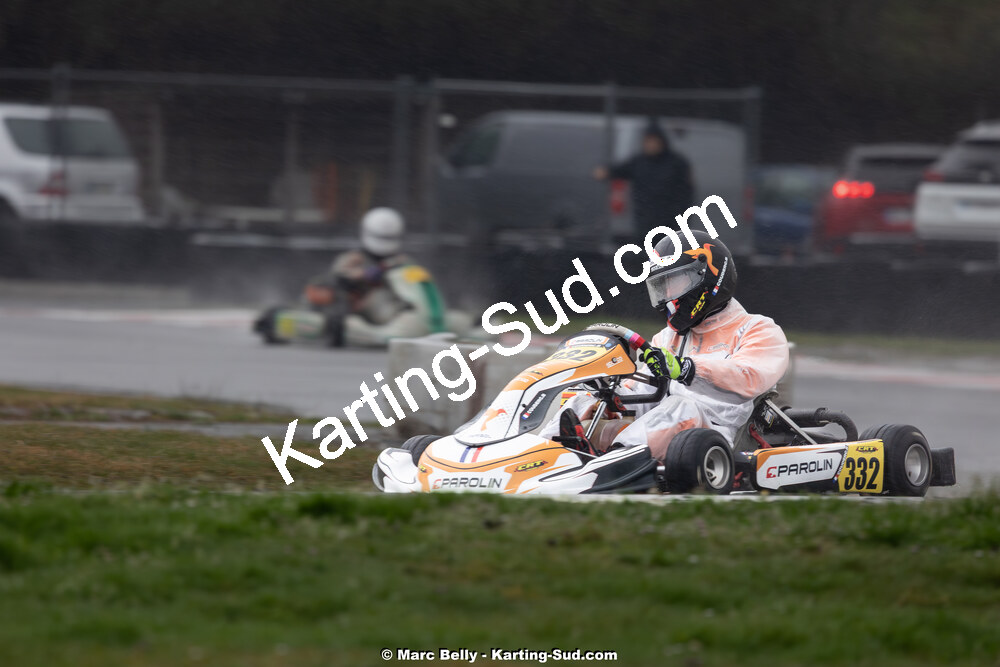 08/03/2026 : 1ère manche de l’Atlantic Trophée à Lescar (photos Marc Belly) 2026 — karting