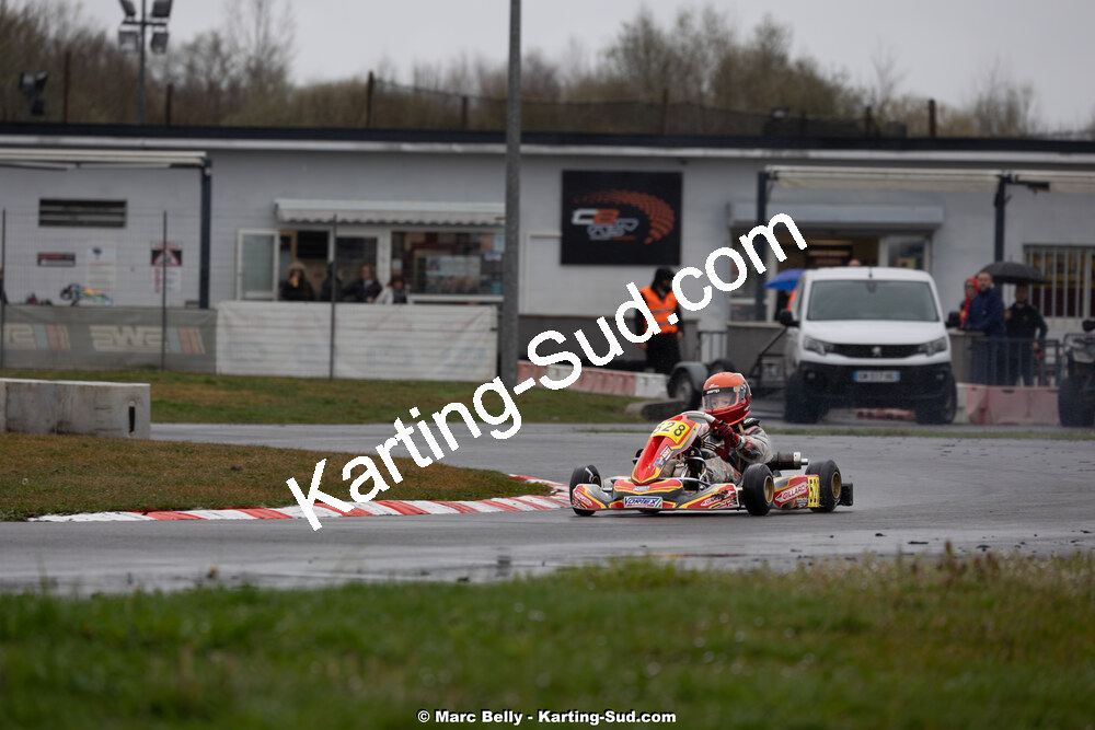 08/03/2026 : 1ère manche de l’Atlantic Trophée à Lescar (photos Marc Belly) 2026 — karting