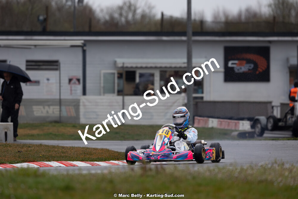 08/03/2026 : 1ère manche de l’Atlantic Trophée à Lescar (photos Marc Belly) 2026 — karting