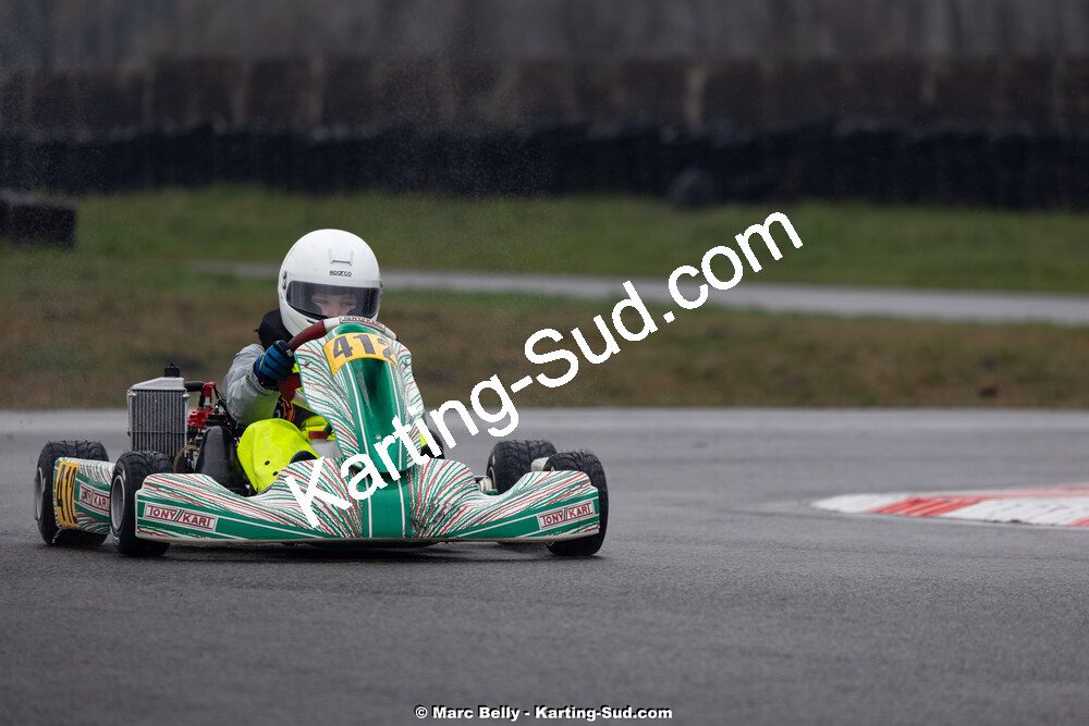 08/03/2026 : 1ère manche de l’Atlantic Trophée à Lescar (photos Marc Belly) 2026 — karting