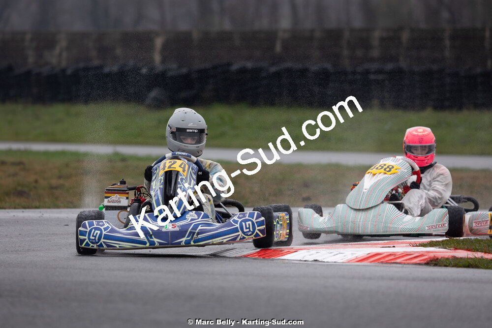 08/03/2026 : 1ère manche de l’Atlantic Trophée à Lescar (photos Marc Belly) 2026 — karting