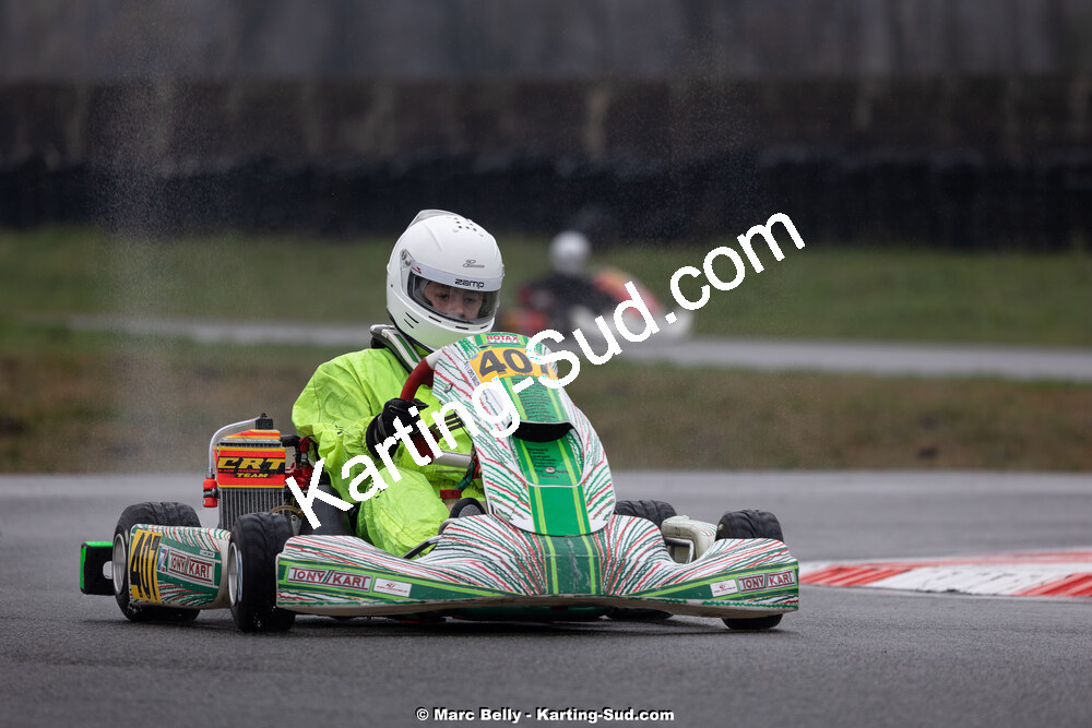 08/03/2026 : 1ère manche de l’Atlantic Trophée à Lescar (photos Marc Belly) 2026 — karting