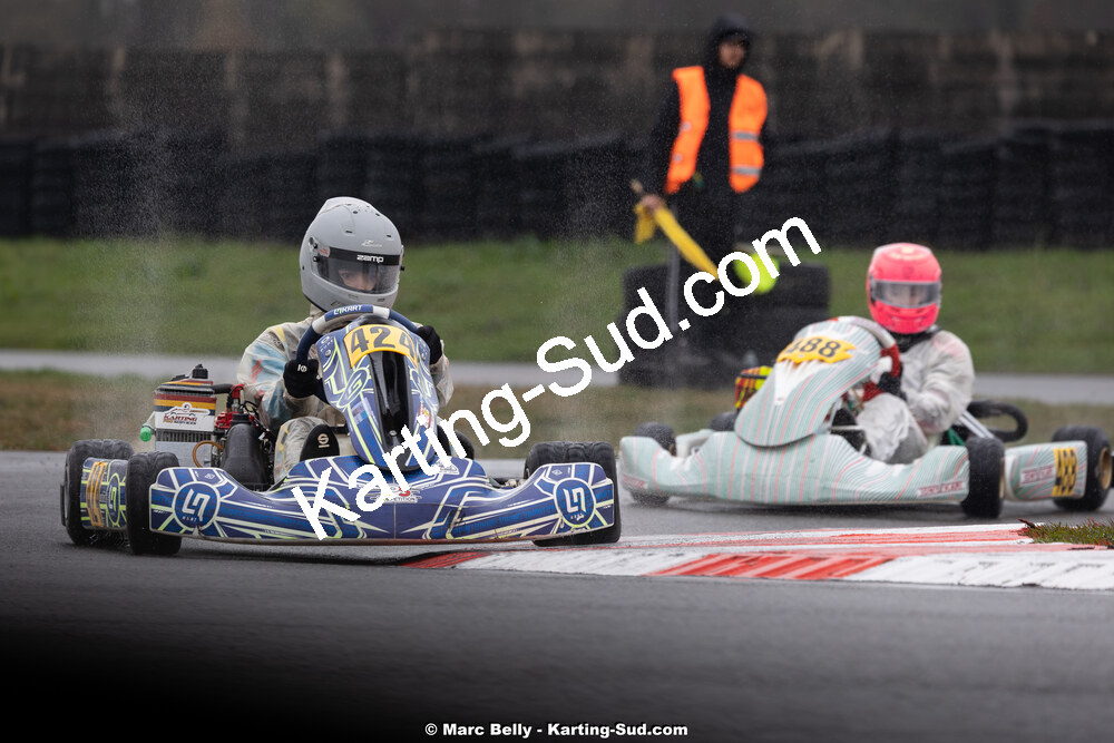08/03/2026 : 1ère manche de l’Atlantic Trophée à Lescar (photos Marc Belly) 2026 — karting
