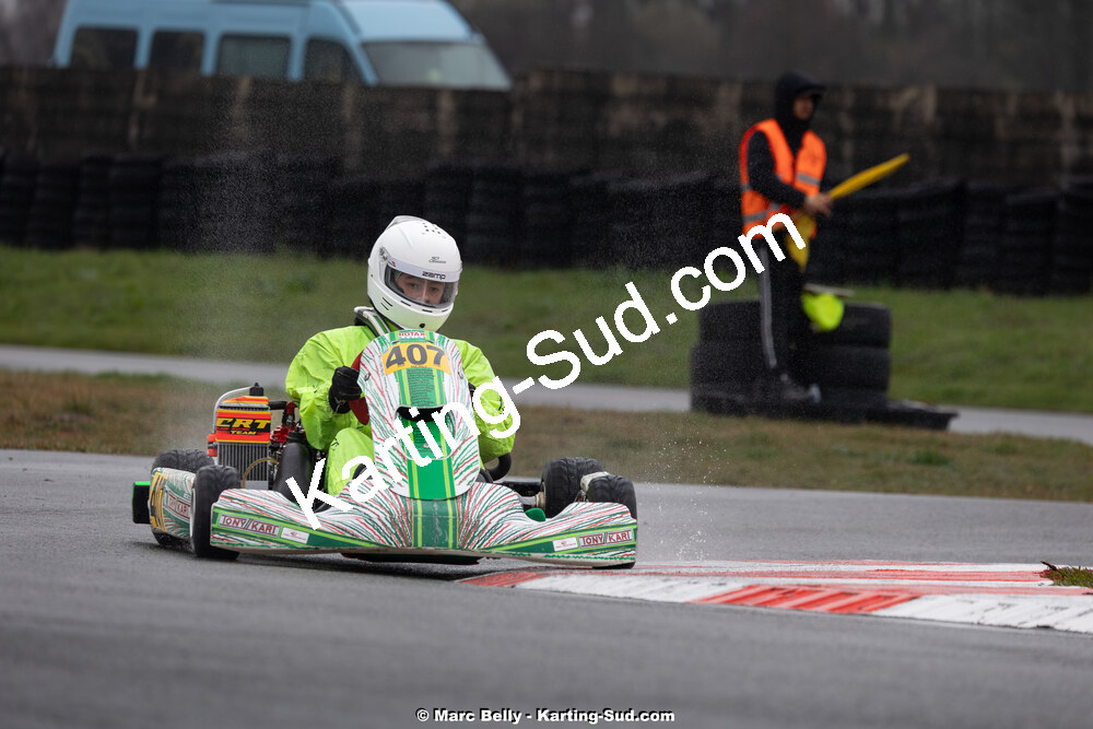 08/03/2026 : 1ère manche de l’Atlantic Trophée à Lescar (photos Marc Belly) 2026 — karting