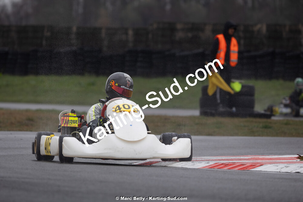 08/03/2026 : 1ère manche de l’Atlantic Trophée à Lescar (photos Marc Belly) 2026 — karting