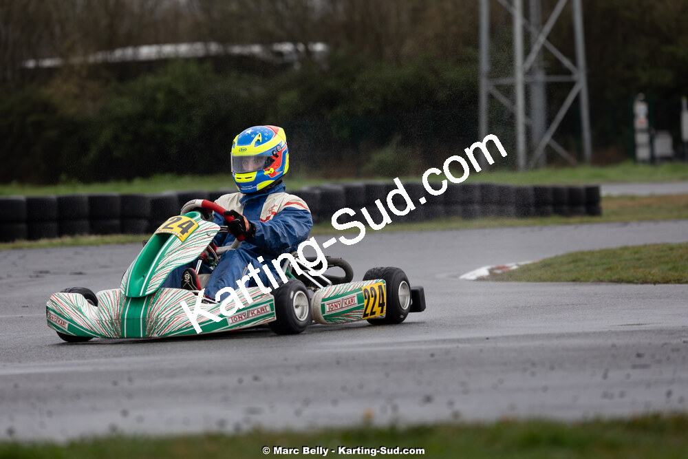 08/03/2026 : 1ère manche de l’Atlantic Trophée à Lescar (photos Marc Belly) 2026 — karting