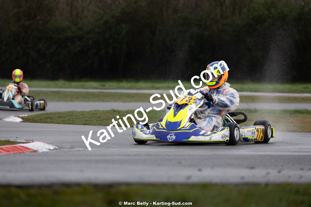 08/03/2026 : 1ère manche de l’Atlantic Trophée à Lescar (photos Marc Belly) 2026 — karting