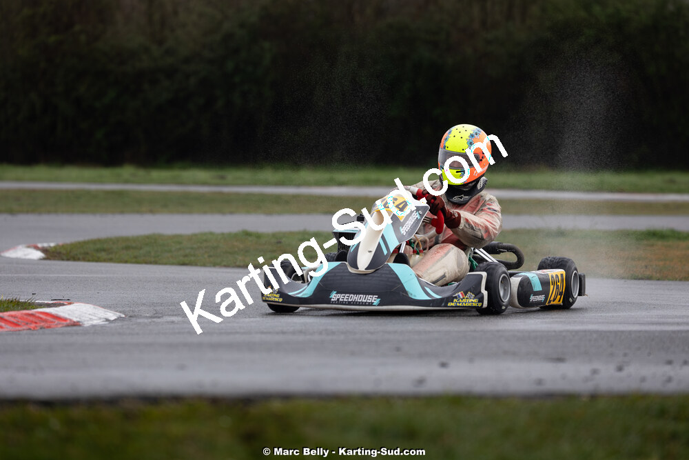 08/03/2026 : 1ère manche de l’Atlantic Trophée à Lescar (photos Marc Belly) 2026 — karting