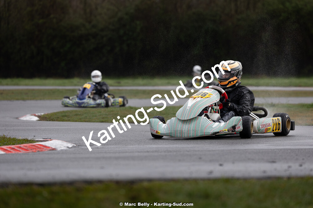 08/03/2026 : 1ère manche de l’Atlantic Trophée à Lescar (photos Marc Belly) 2026 — karting