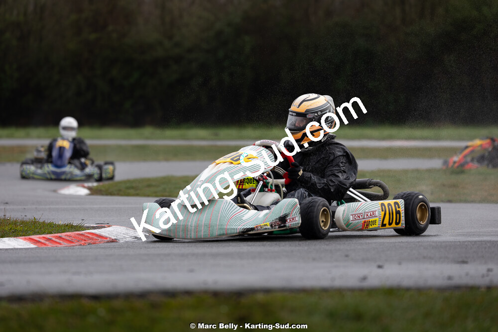 08/03/2026 : 1ère manche de l’Atlantic Trophée à Lescar (photos Marc Belly) 2026 — karting