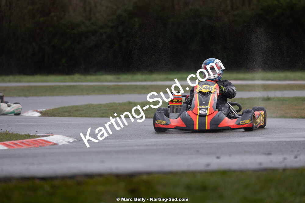 08/03/2026 : 1ère manche de l’Atlantic Trophée à Lescar (photos Marc Belly) 2026 — karting