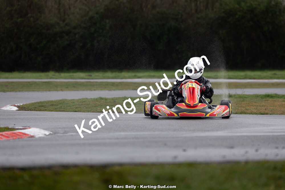 08/03/2026 : 1ère manche de l’Atlantic Trophée à Lescar (photos Marc Belly) 2026 — karting