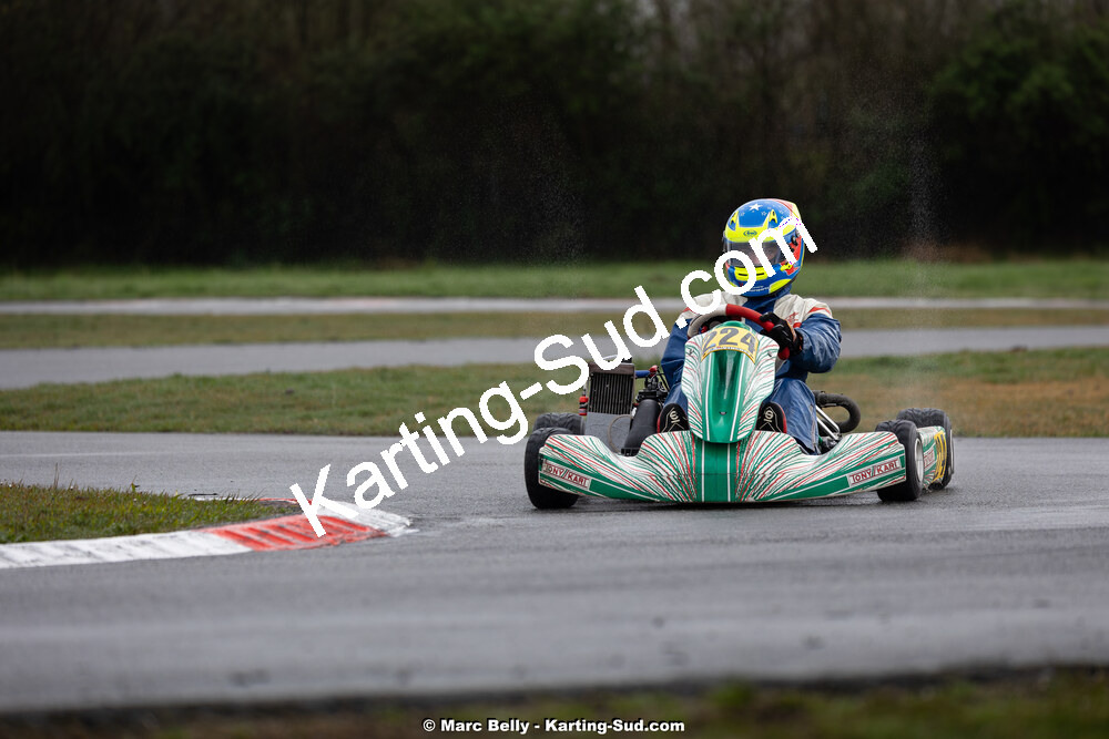08/03/2026 : 1ère manche de l’Atlantic Trophée à Lescar (photos Marc Belly) 2026 — karting