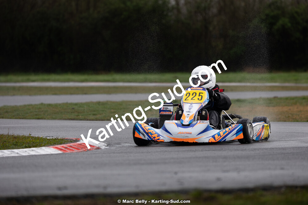 08/03/2026 : 1ère manche de l’Atlantic Trophée à Lescar (photos Marc Belly) 2026 — karting