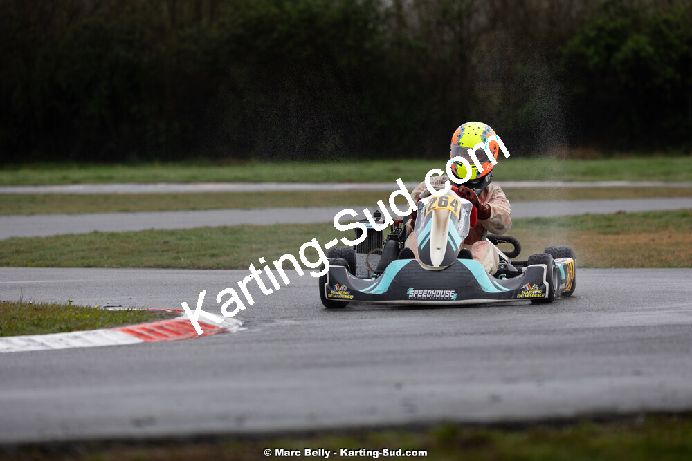 08/03/2026 : 1ère manche de l’Atlantic Trophée à Lescar (photos Marc Belly) 2026 — karting