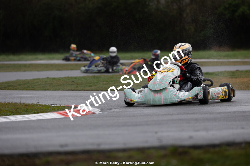 08/03/2026 : 1ère manche de l’Atlantic Trophée à Lescar (photos Marc Belly) 2026 — karting
