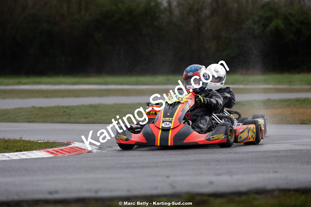 08/03/2026 : 1ère manche de l’Atlantic Trophée à Lescar (photos Marc Belly) 2026 — karting