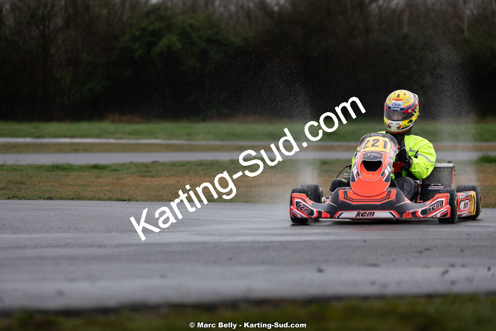 08/03/2026 : 1ère manche de l’Atlantic Trophée à Lescar (photos Marc Belly) 2026 — karting