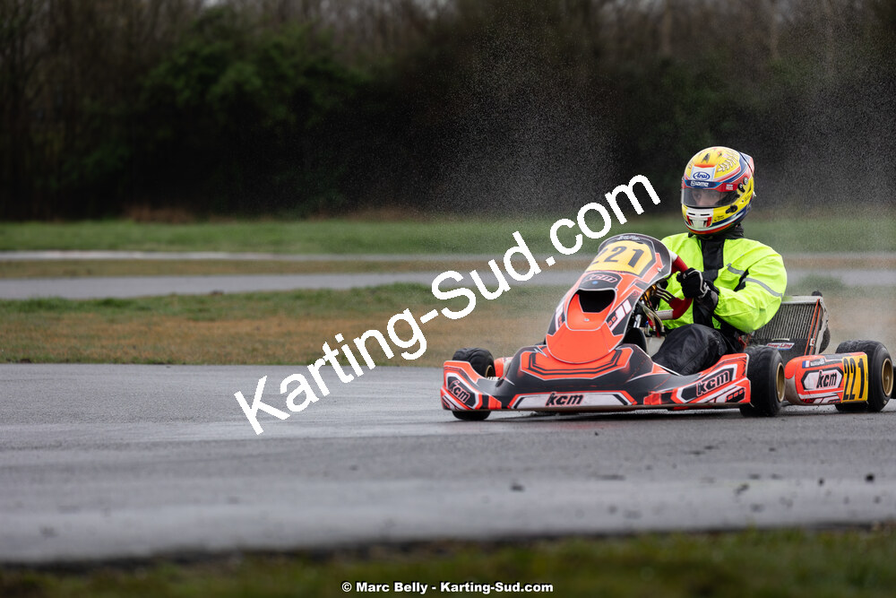 08/03/2026 : 1ère manche de l’Atlantic Trophée à Lescar (photos Marc Belly) 2026 — karting