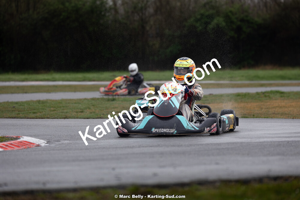 08/03/2026 : 1ère manche de l’Atlantic Trophée à Lescar (photos Marc Belly) 2026 — karting