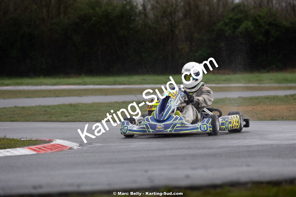 08/03/2026 : 1ère manche de l’Atlantic Trophée à Lescar (photos Marc Belly) 2026 — karting