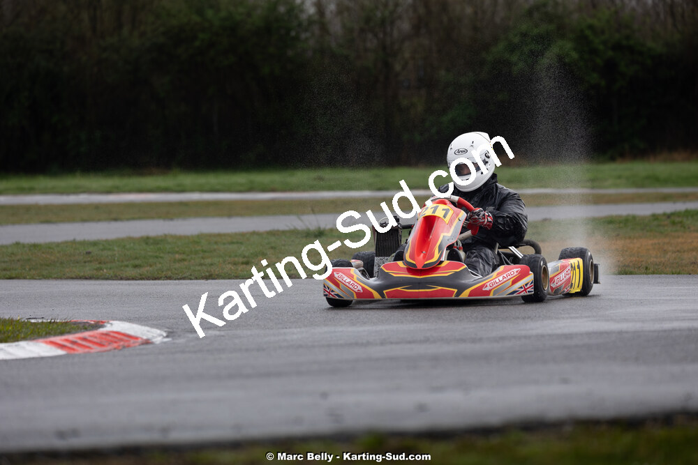 08/03/2026 : 1ère manche de l’Atlantic Trophée à Lescar (photos Marc Belly) 2026 — karting