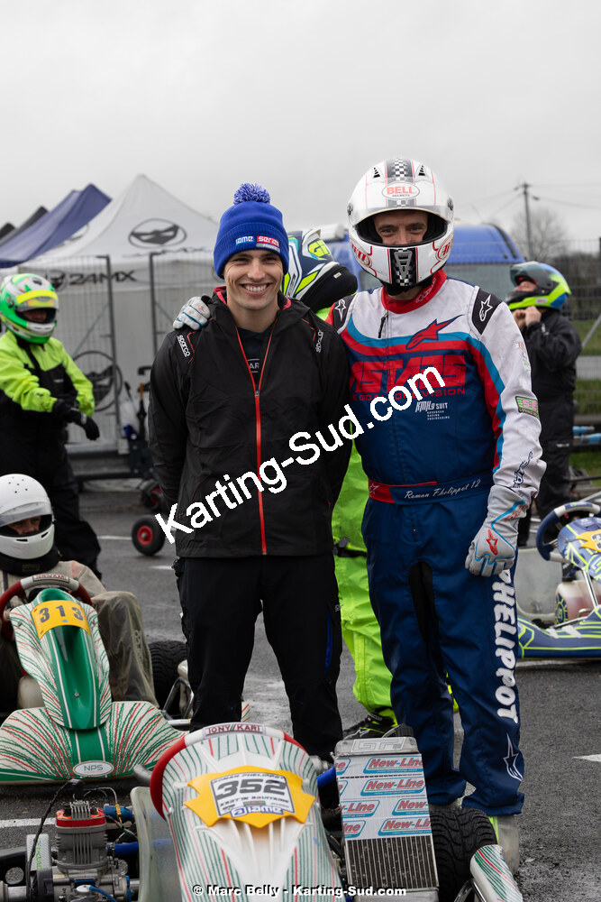 08/03/2026 : 1ère manche de l’Atlantic Trophée à Lescar (photos Marc Belly) 2026 — karting