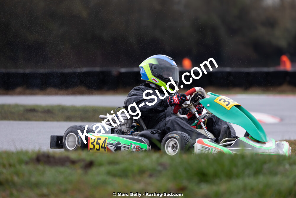 08/03/2026 : 1ère manche de l’Atlantic Trophée à Lescar (photos Marc Belly) 2026 — karting