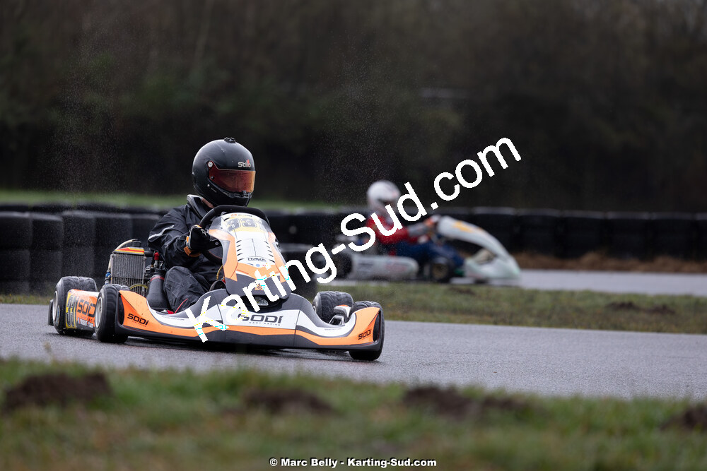 08/03/2026 : 1ère manche de l’Atlantic Trophée à Lescar (photos Marc Belly) 2026 — karting