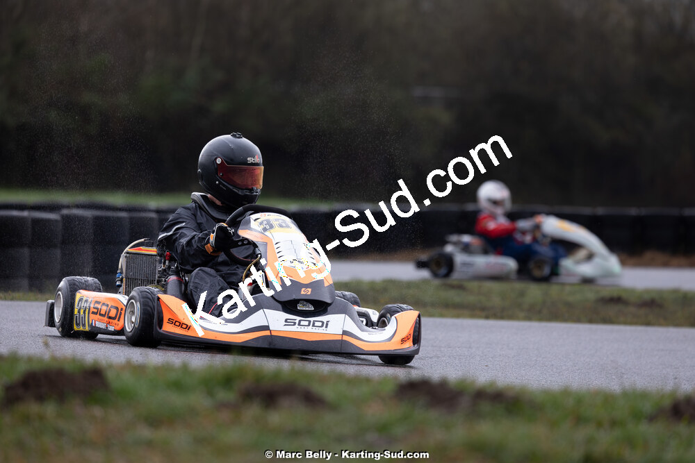 08/03/2026 : 1ère manche de l’Atlantic Trophée à Lescar (photos Marc Belly) 2026 — karting
